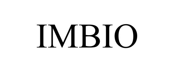 Trademark Logo IMBIO