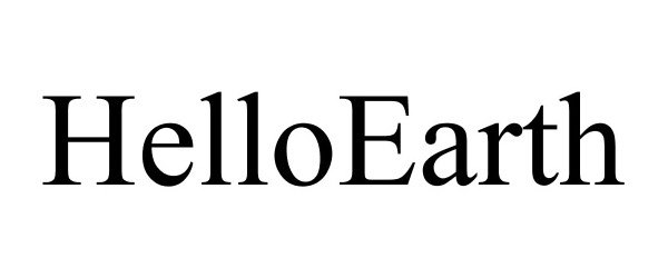 Trademark Logo HELLOEARTH