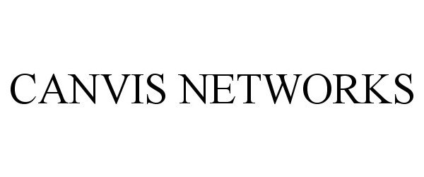  CANVIS NETWORKS