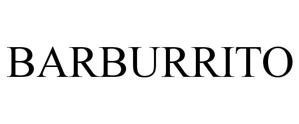 Trademark Logo BARBURRITO