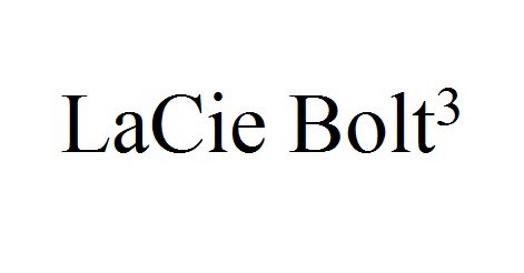 Trademark Logo LACIE BOLT3