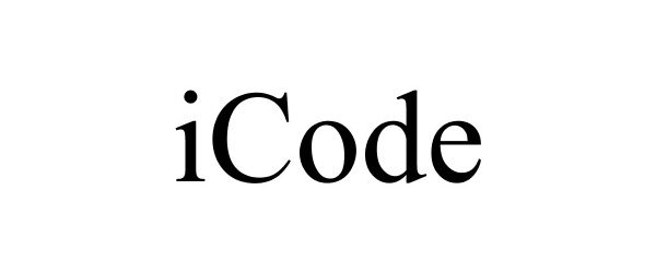 Trademark Logo ICODE