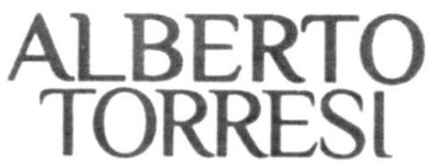 Trademark Logo ALBERTO TORRESI