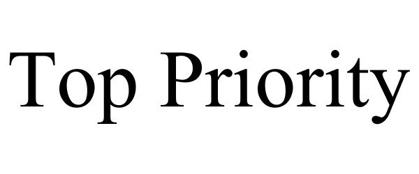 Trademark Logo TOP PRIORITY