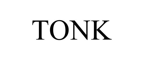 Trademark Logo TONK