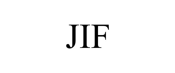 Trademark Logo JIF