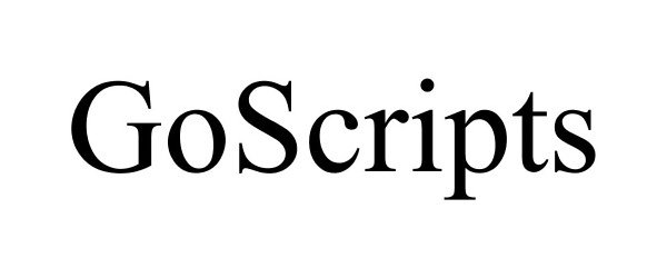 Trademark Logo GOSCRIPTS