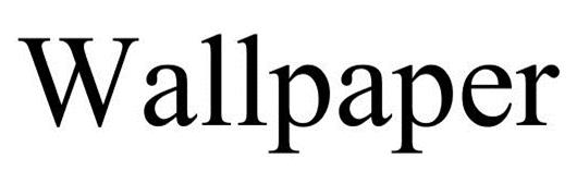 Trademark Logo WALLPAPER
