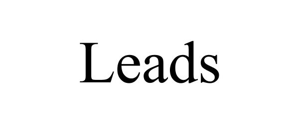 Trademark Logo LEADS
