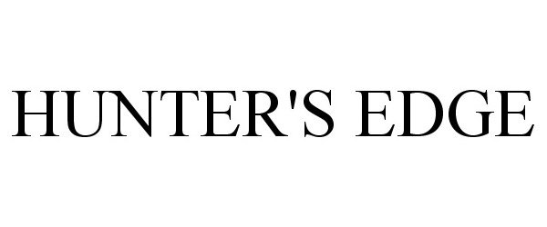 Trademark Logo HUNTER'S EDGE