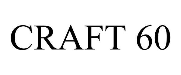 Trademark Logo CRAFT 60