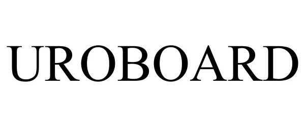 Trademark Logo UROBOARD
