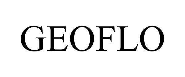 Trademark Logo GEOFLO