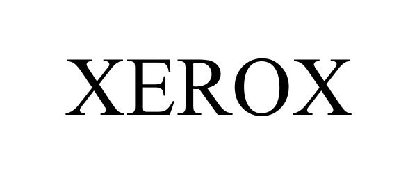 Trademark Logo XEROX