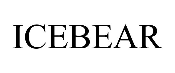 Trademark Logo ICEBEAR