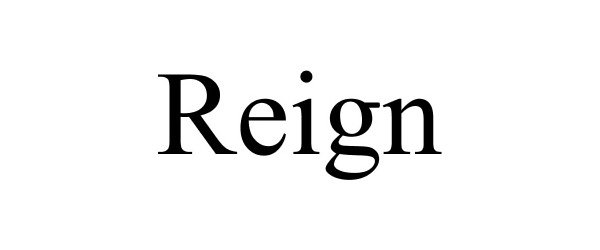 Trademark Logo REIGN