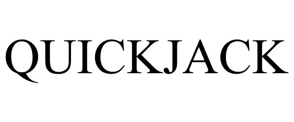 Trademark Logo QUICKJACK