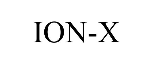 Trademark Logo ION-X