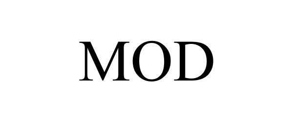 Trademark Logo MOD