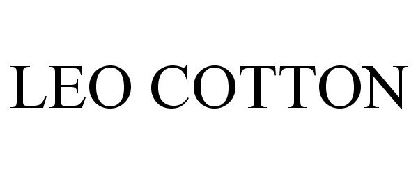 Trademark Logo LEO COTTON
