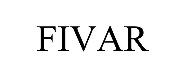 Trademark Logo FIVAR