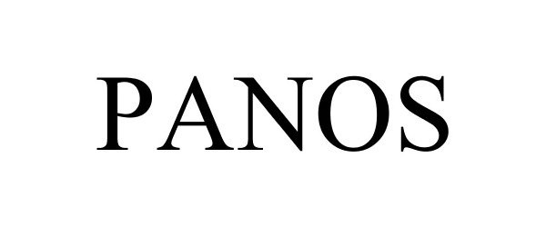 Trademark Logo PANOS
