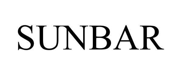 Trademark Logo SUNBAR