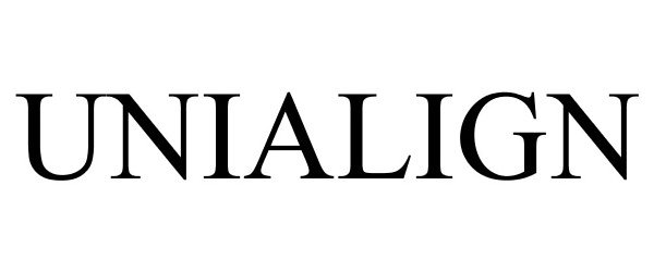 Trademark Logo UNIALIGN