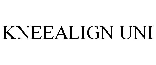 Trademark Logo KNEEALIGN UNI