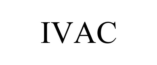 Trademark Logo IVAC