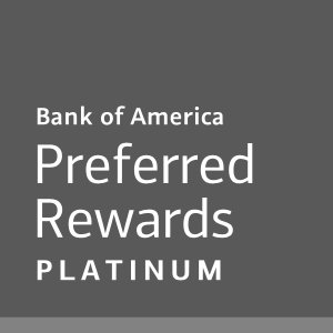 Trademark Logo BANK OF AMERICA PREFERRED REWARDS PLATINUM