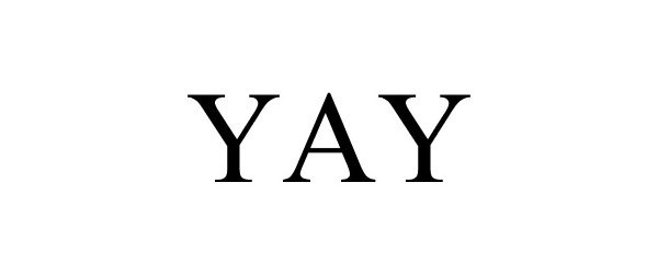 Trademark Logo YAY