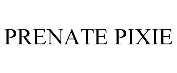 Trademark Logo PRENATE PIXIE