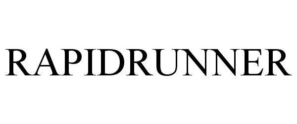 Trademark Logo RAPIDRUNNER
