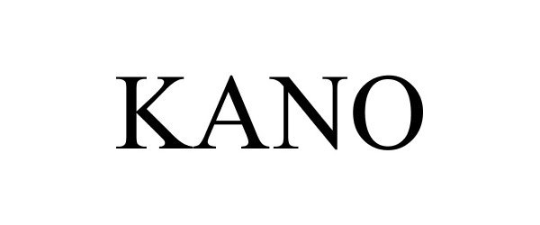 Trademark Logo KANO