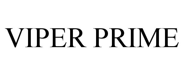 Trademark Logo VIPER PRIME