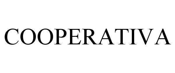 Trademark Logo COOPERATIVA