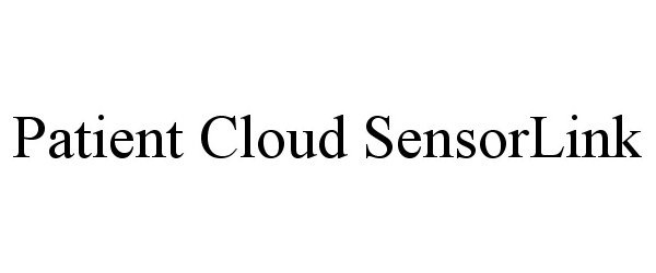  PATIENT CLOUD SENSORLINK