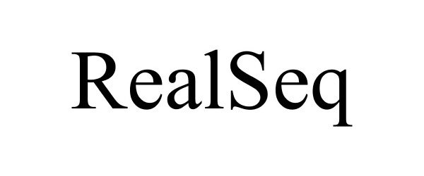 Trademark Logo REALSEQ