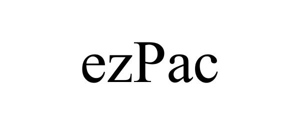 Trademark Logo EZPAC