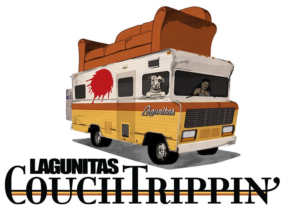 Trademark Logo LAGUNITAS COUCHTRIPIN'