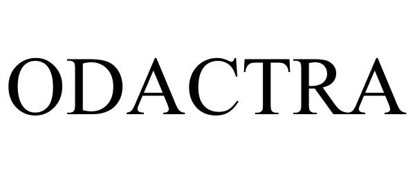 Trademark Logo ODACTRA