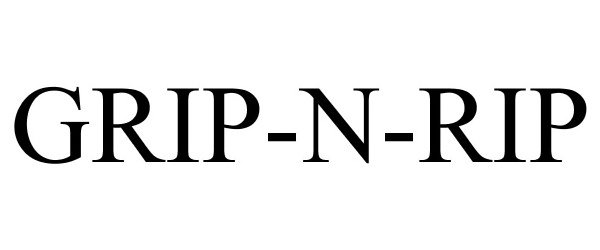 Trademark Logo GRIP-N-RIP