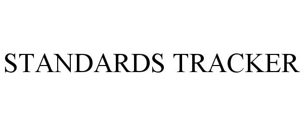 Trademark Logo STANDARDS TRACKER