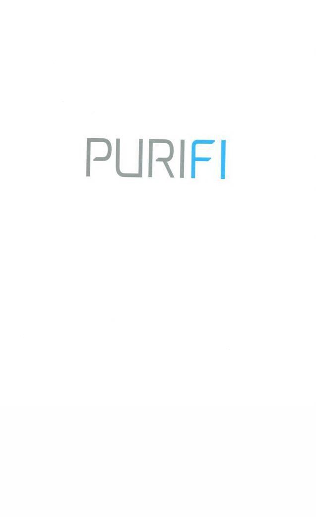 Trademark Logo PURIFI