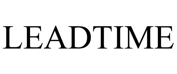 Trademark Logo LEADTIME