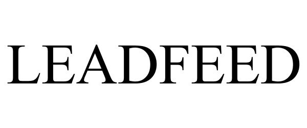 Trademark Logo LEADFEED
