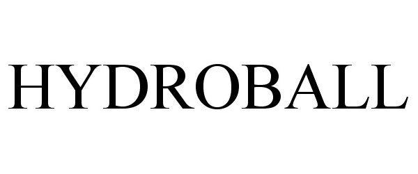 Trademark Logo HYDROBALL