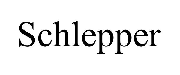 Trademark Logo SCHLEPPER