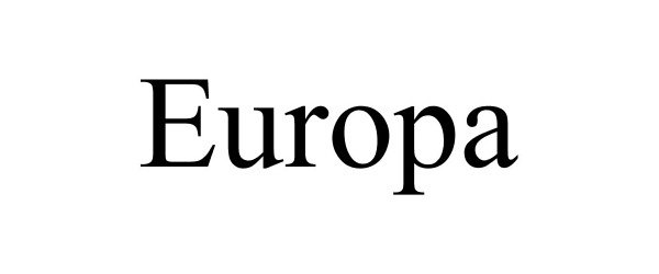 Trademark Logo EUROPA